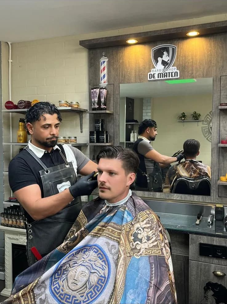 Maak een afspraak bij Barbershop De Maten